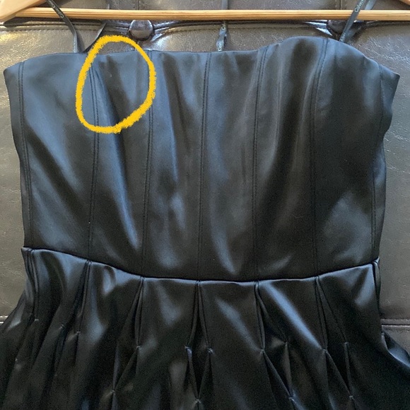 Calvin Klein size 4 black satin dress - Picture 6 of 6